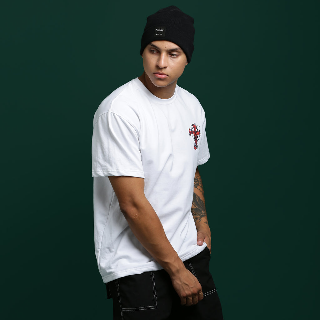 Cyber Hand Bloom Tee