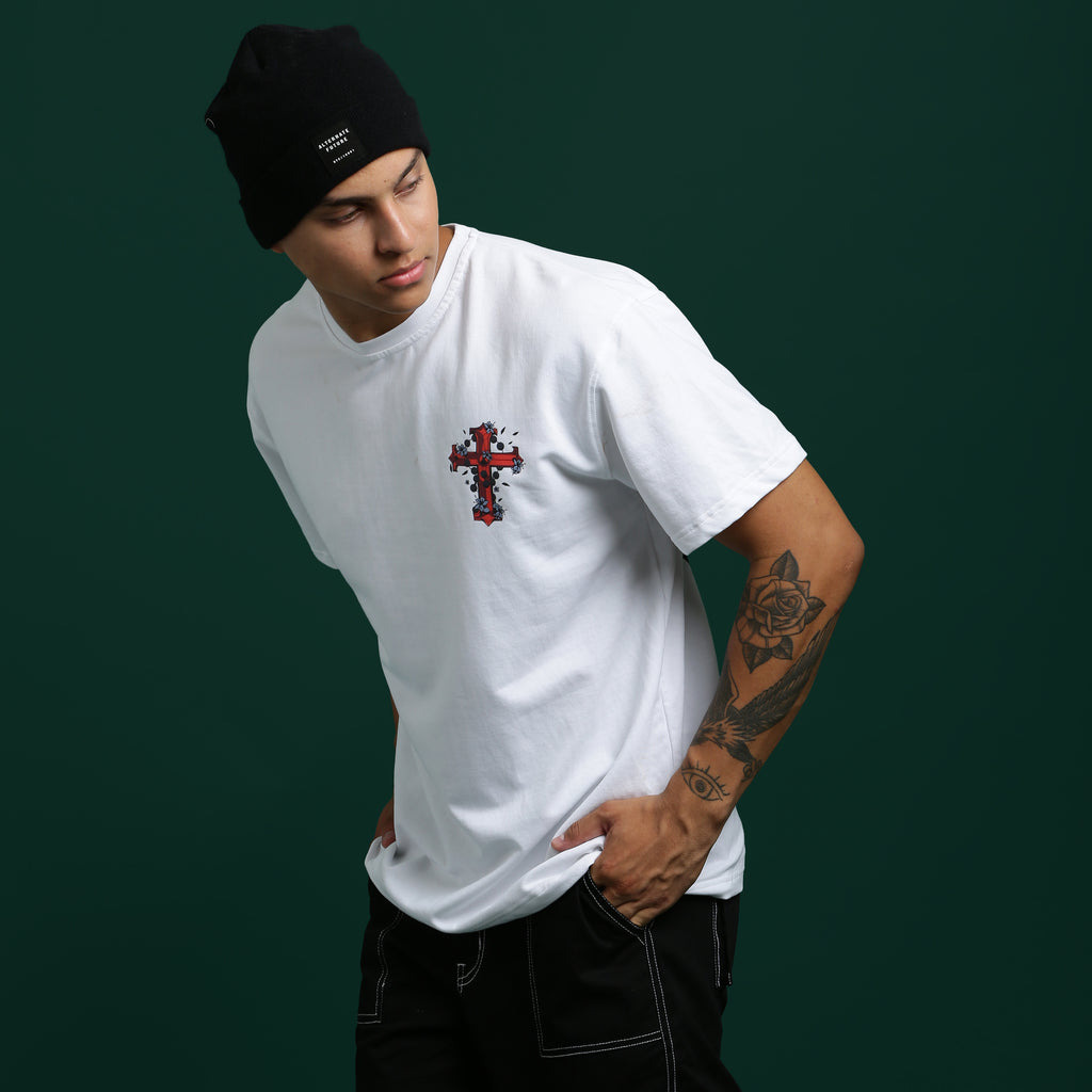 Cyber Hand Bloom Tee