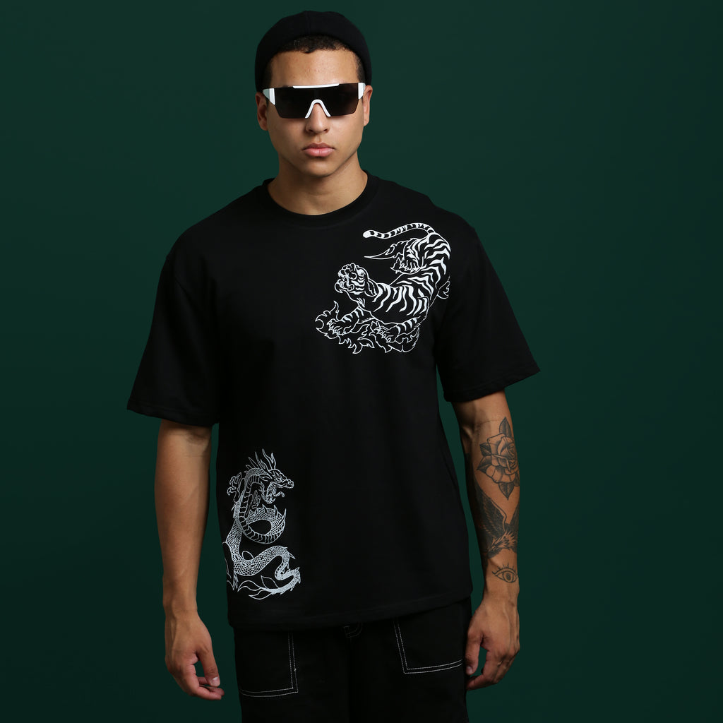 Tiger Dragon Clash Tee