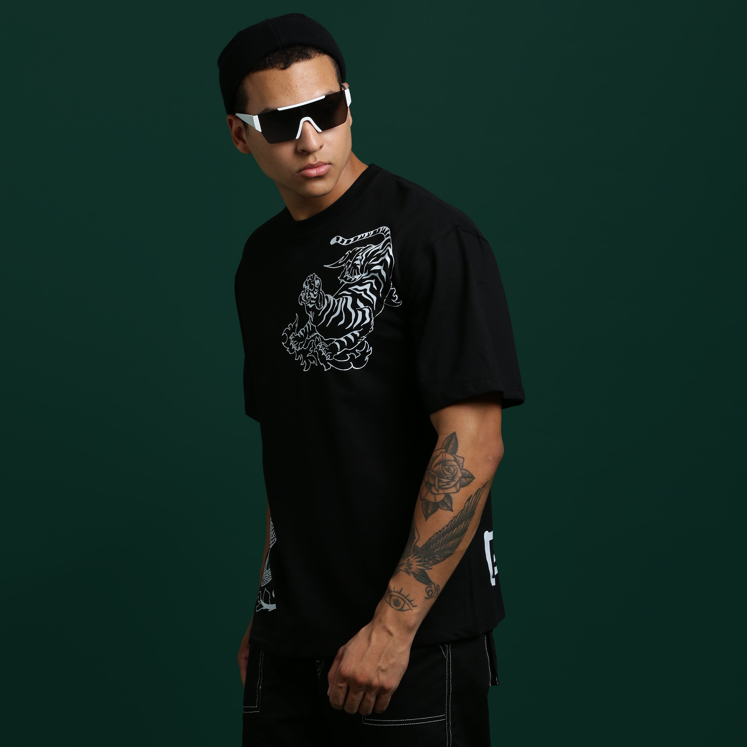 Tiger Dragon Clash Tee