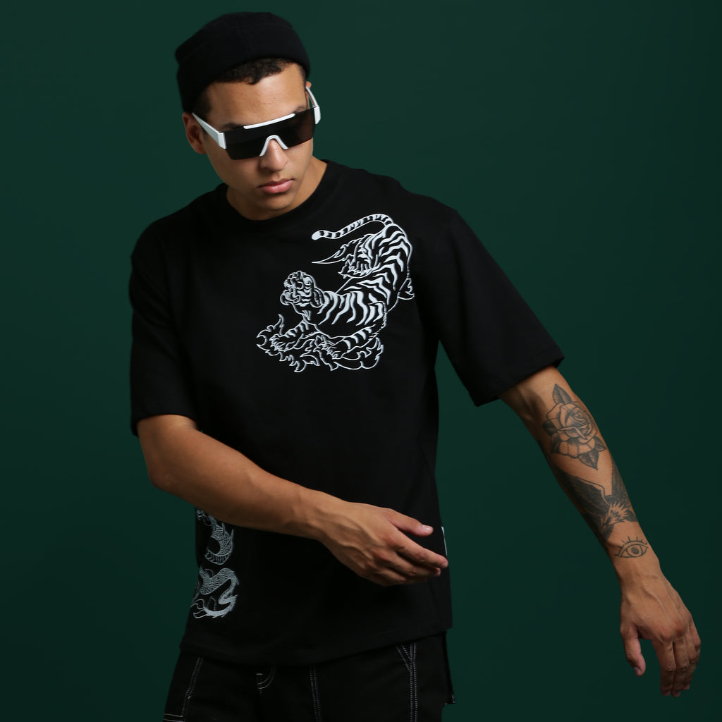 Tiger Dragon Clash Tee