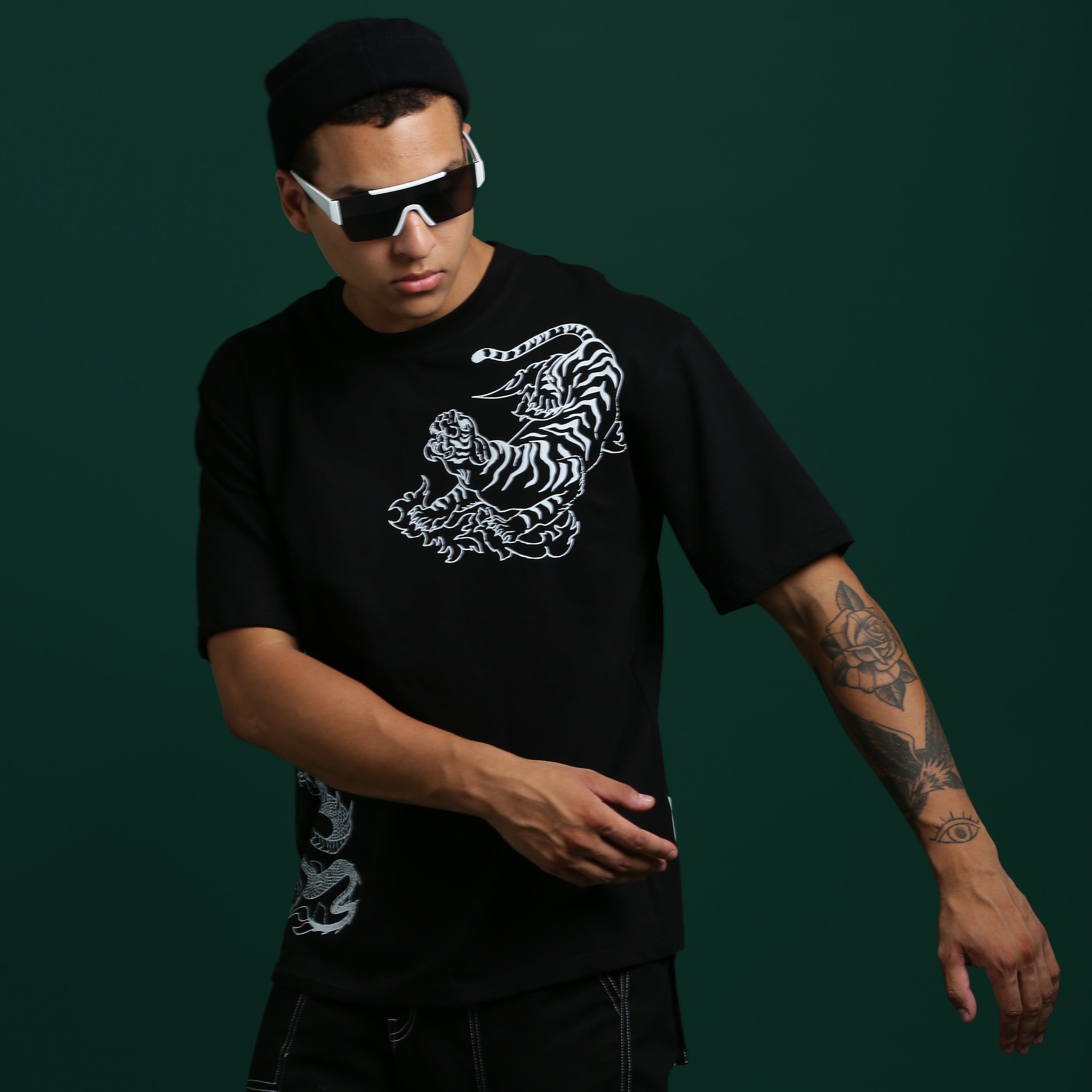 Tiger Dragon Clash Tee